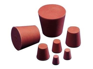 Rubber Stoppers, Assorted Sizes, 12/Pk