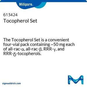 Sigma-Aldrich® Tocopherol Set (Vial Pack Containing ~50 Mg Each Of All-Rac-Α, All-Rac-Β, Rrr-Γ, And Rrr-Δ-Tocopherols), ≥95% For Each Component, Hplc