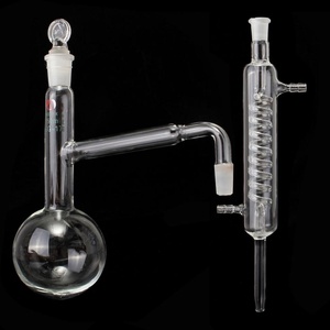 Simple Glass Distillation Setup with Ground-in glass joints