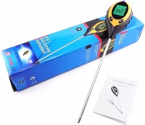 Digital 4-in-1 Soil Tester for Moisture, pH, Temperature, and Sunlight Intensity