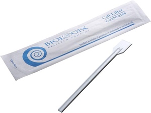 Biologix Cell Lifters, Sterile, Handle Length 18cm, Blade Length 2.0cm