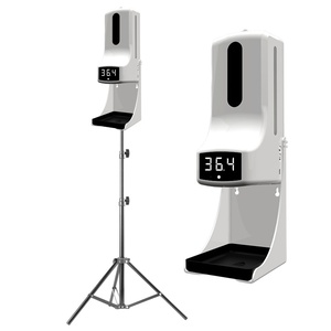 K9 Automatic Gel dispenser with Infrared Thermometer & Tripod Stand Holder, Set